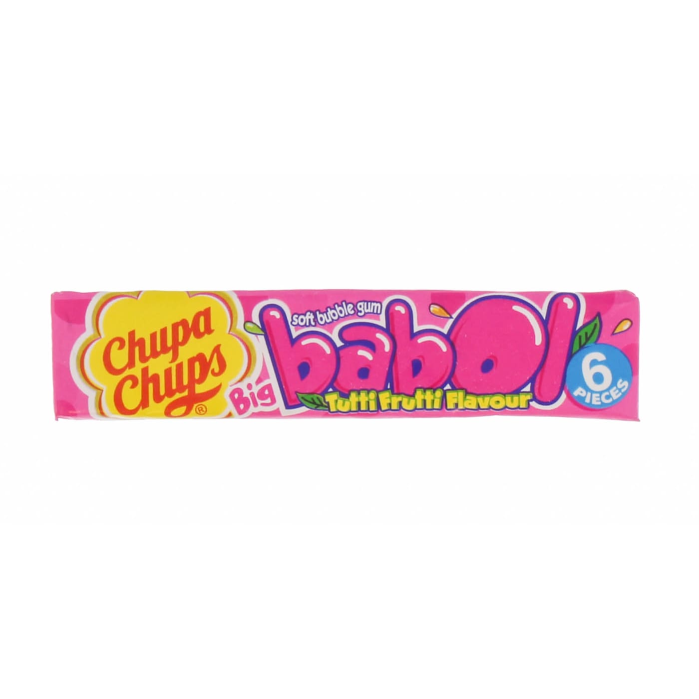 CHUPA CHUPS BABOL BUBBLEGUM TUTTI FRUITTI 6 PIECES | Pricecheck