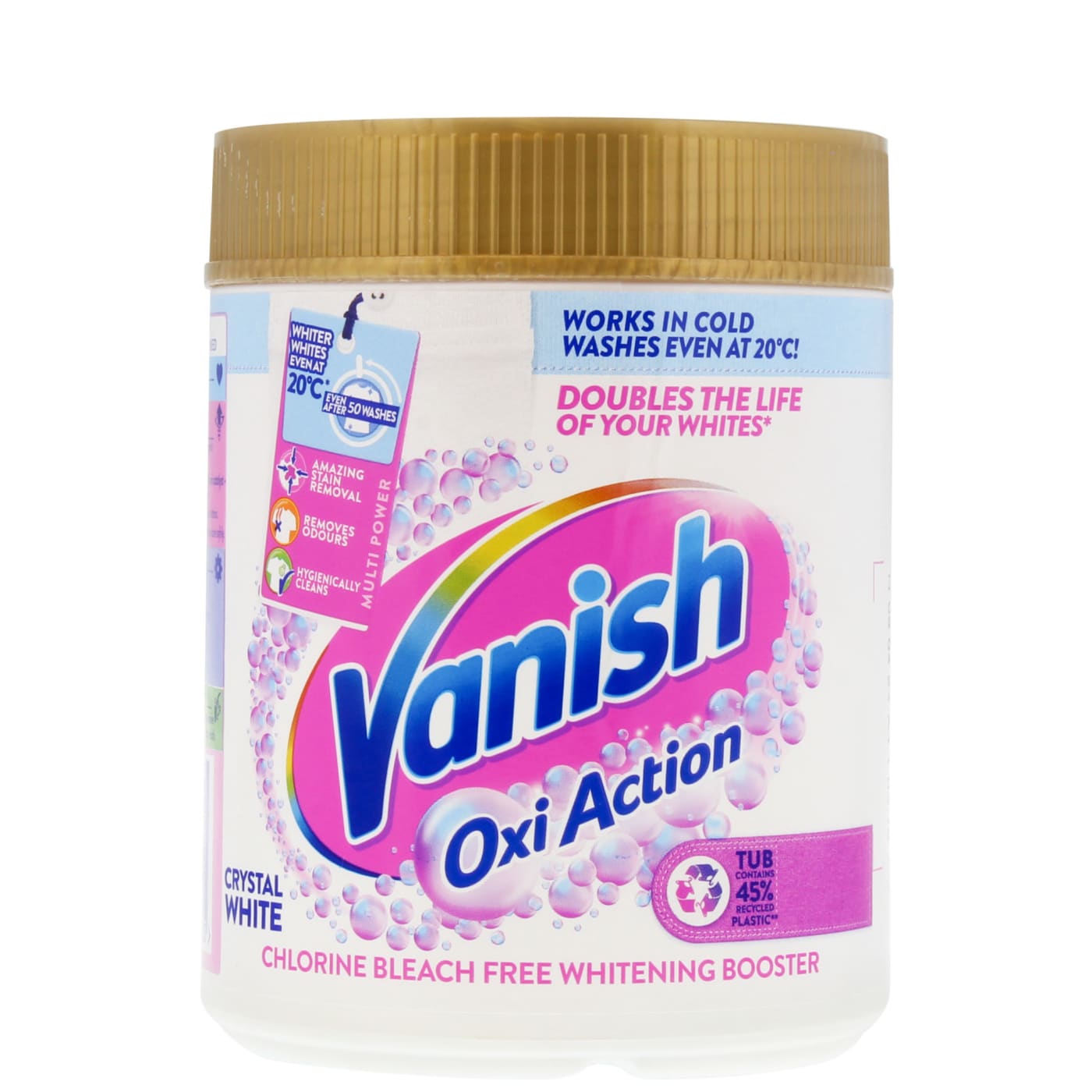 Vanish Gold Oxi Action Pink Stain Remover Powder 470g