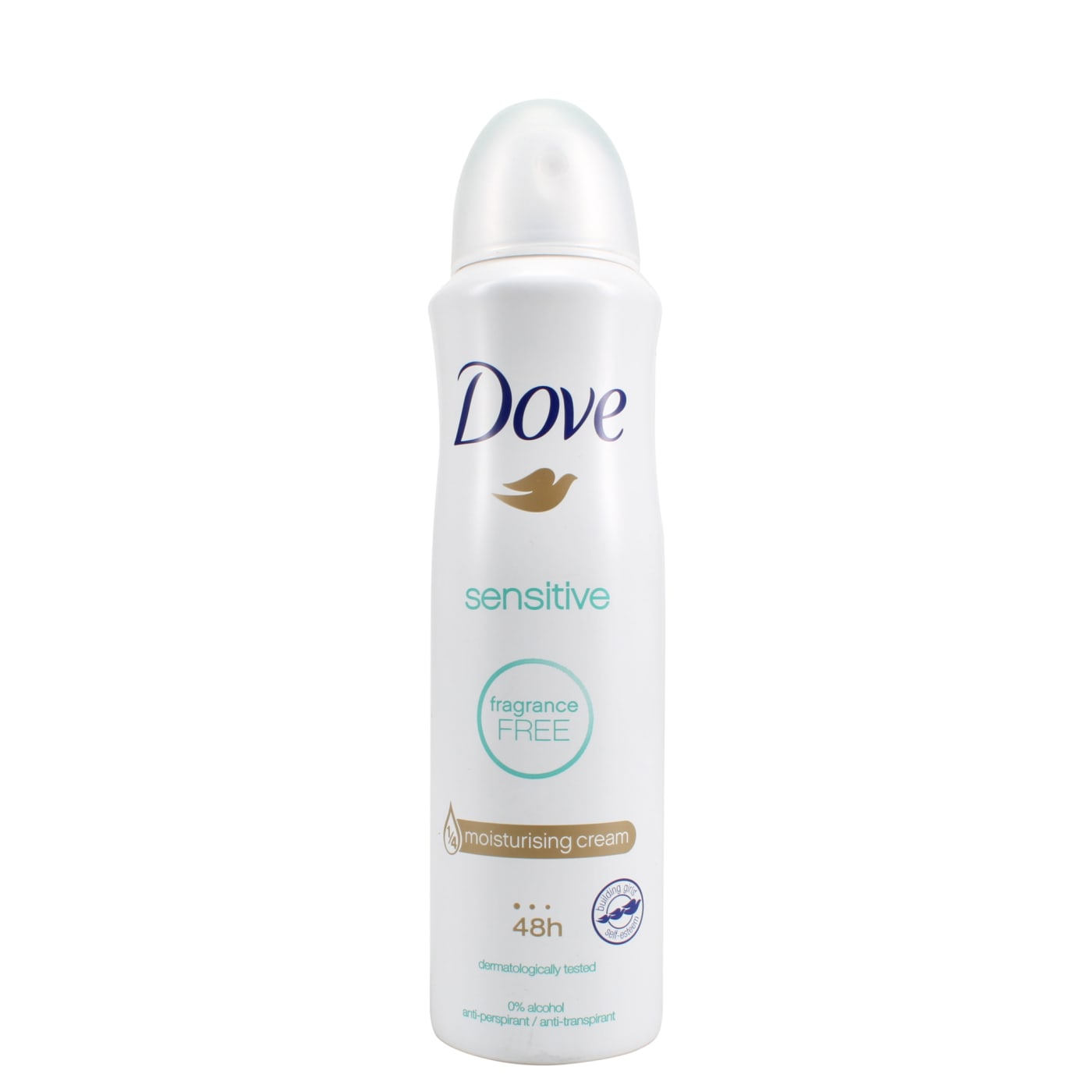 DOVE 150ML ANTI PERSPIRANT SPRAY SENSITIVE (EN FRONT) | Pricecheck