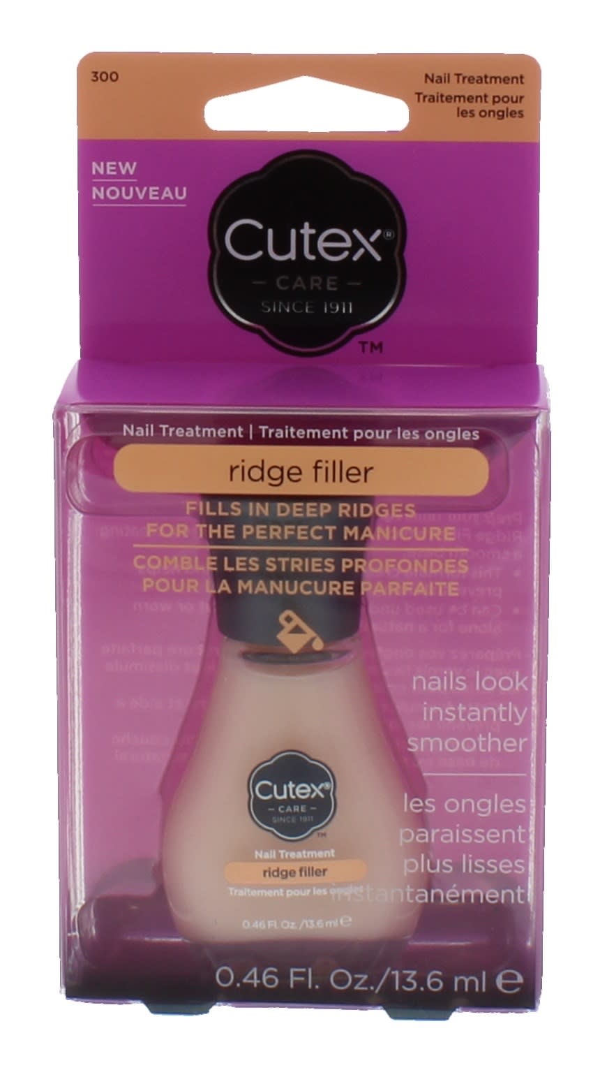 CUTEX RIDGE FILLER Nail Treatment Fills Ridges Manicure 13.6ml eBay