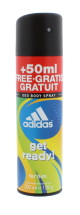 ADIDAS 150ML+50ML DEO B/SPRAY GET READY