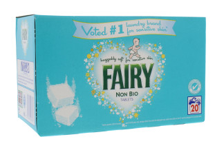 FAIRY NON BIO TABS 40'S (20 WASH)