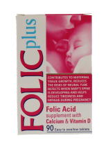 CALCIA PLUS FOLIC ACID SUP 90'S