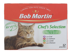 BOB MARTIN 12X85G POUCH MIXED