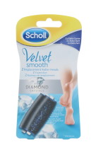SCHOLL VELVET DIAMOND PEDI REFILL 2PK