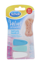 SCHOLL VELVET NAIL REFILLS PINK (LAB)