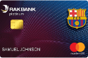 Rakbank FC Barcelona Platinum Mastercard Credit Card