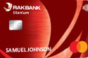 RAKBANK RED MasterCard Credit Card