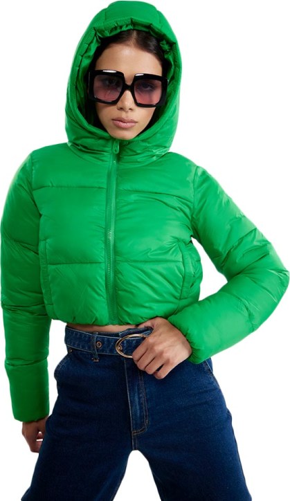 Chamarras verdes para mujer hotsell