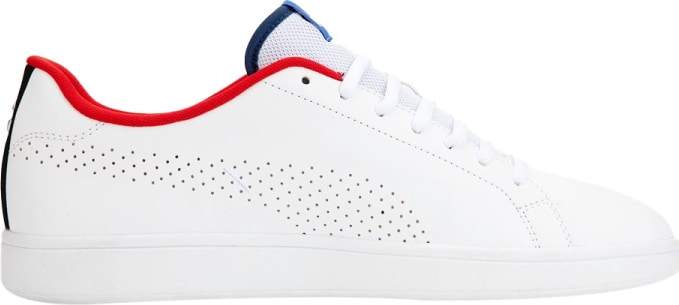 Puma bmw mms smash v2 white sneakers outlet