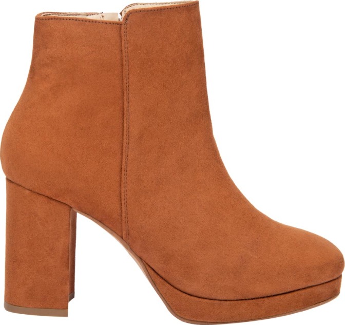 Gratify cognac suede store