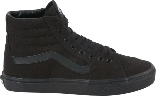 Vans negras en bota clearance
