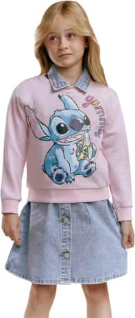 Stitch Sudadera Niña