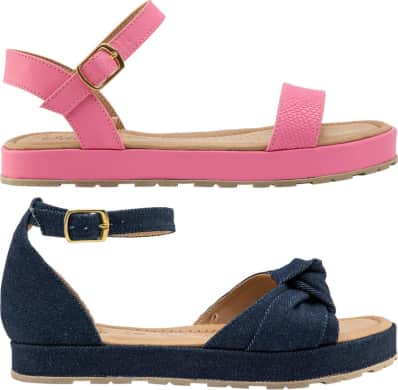 Huaraches de moño de moda hotsell