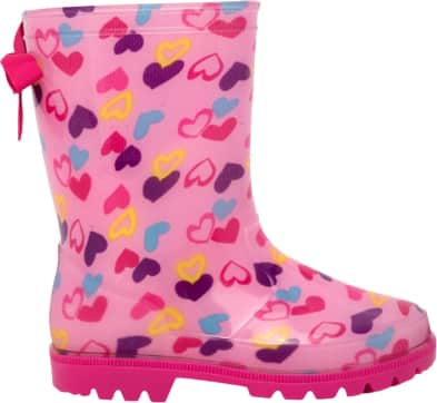 bota de lluvia estampada