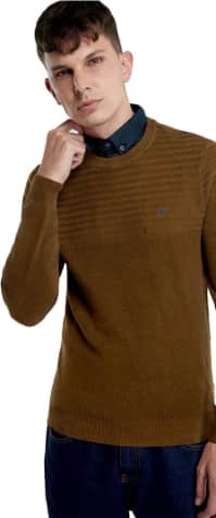 sweater simulaci n de cuello