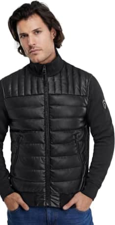 Chamarra Piel Hombre mod.CIN – Chamarras Piel Leather outfit