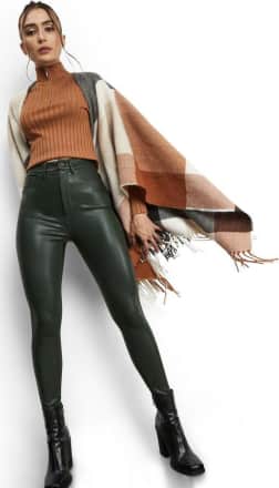 Pantalon outlet tacto piel
