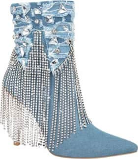 Botas de mezclilla price shoes sales