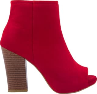 Botines rojos price shoes sale
