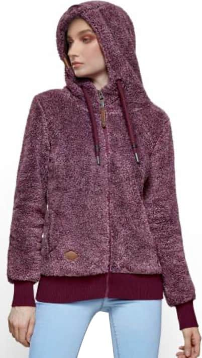 Sudadera Hoodie Rosa Unisex con Capucha y Cangurera, Calientita, Casual,  Abrigo, Chamarra