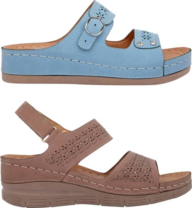 Sandalias Planas De Mujer, Zapatos De Verano