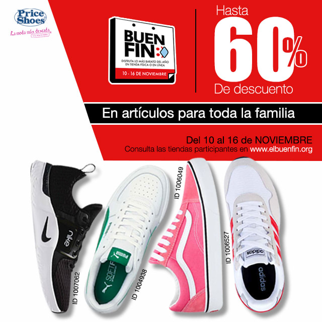 Price shoes 2025 precios tenis