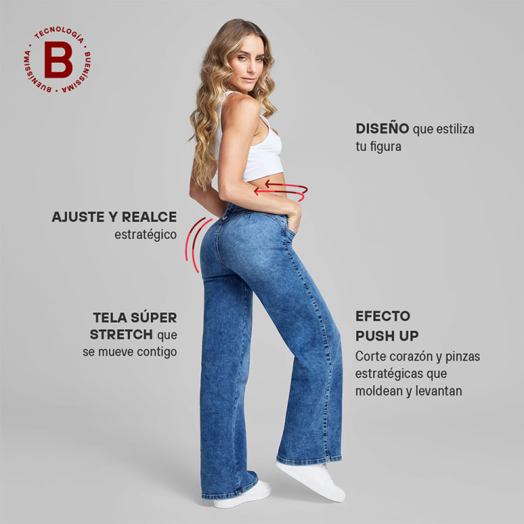 Jeans Pierna Ancha | Price Shoes