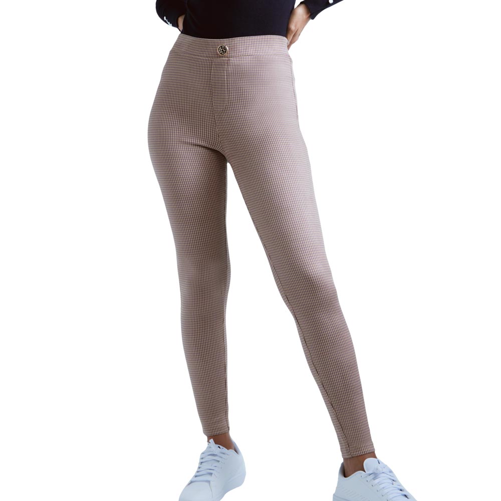  white mark Pantalones de leggings con falda y estilo casual de  talla grande para mujer, Marrón : Ropa, Zapatos y Joyería