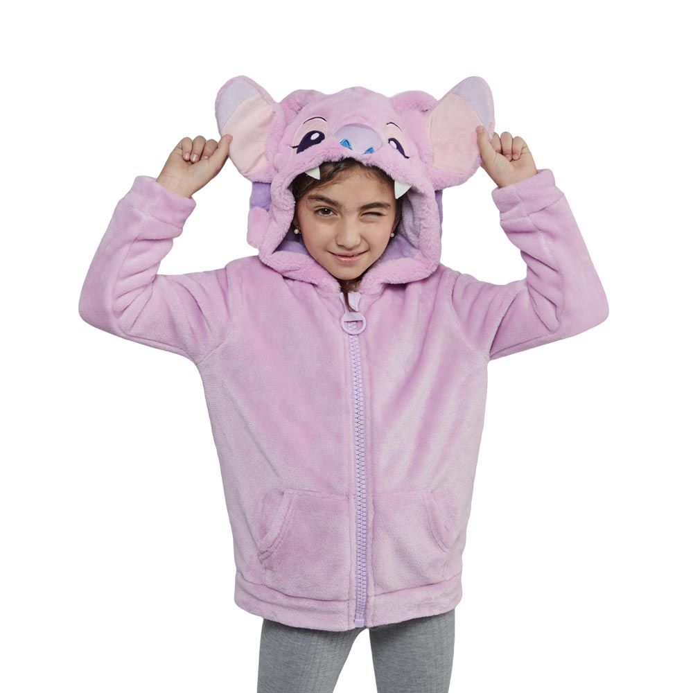 Disney Sudaderas con Capucha para Niña, Sudadera Stitch Niña