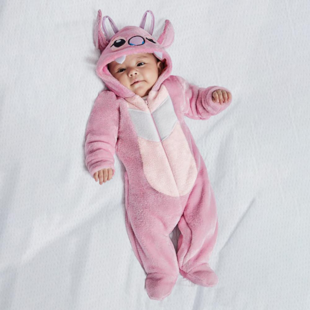 Disfraz de Ángel de Stitch - Pijama de Stitch Rosado para Niños