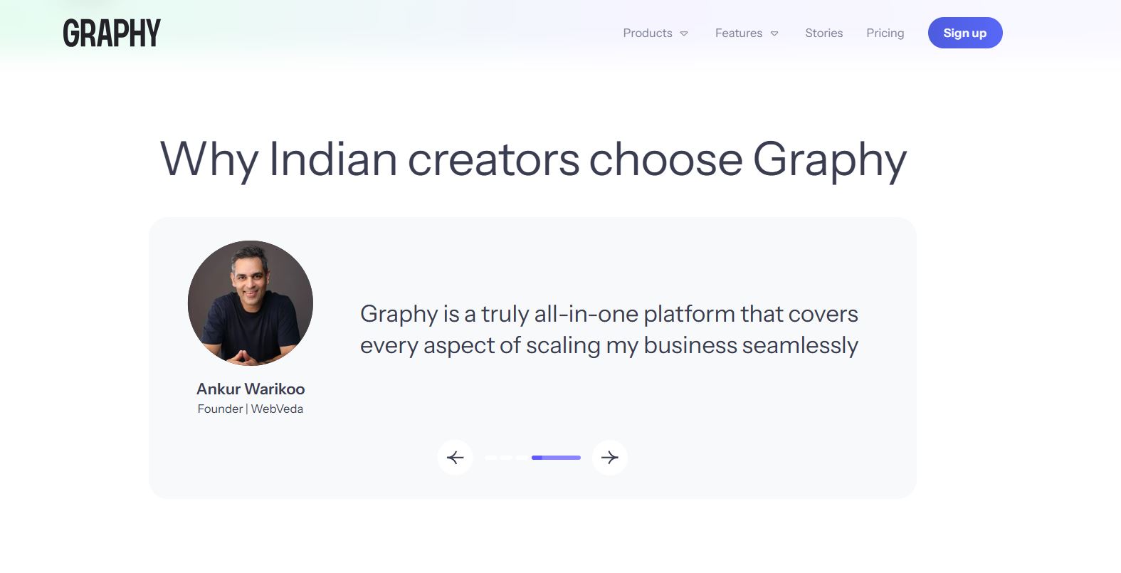 Graphy review context with Ankur Warikoo