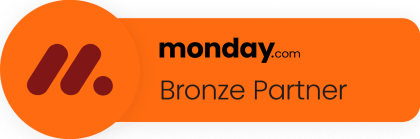 monday.com Bronze Partner badge