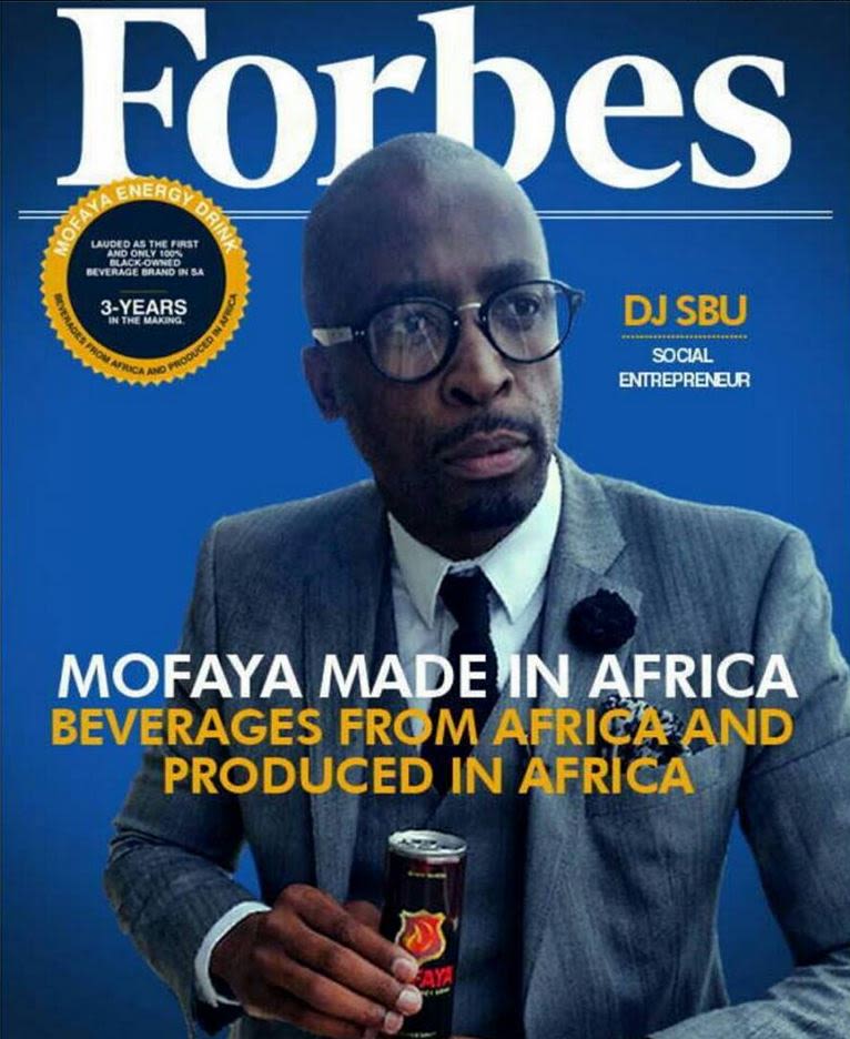 DJ Sbu explains fake Forbes Africa magazine cover