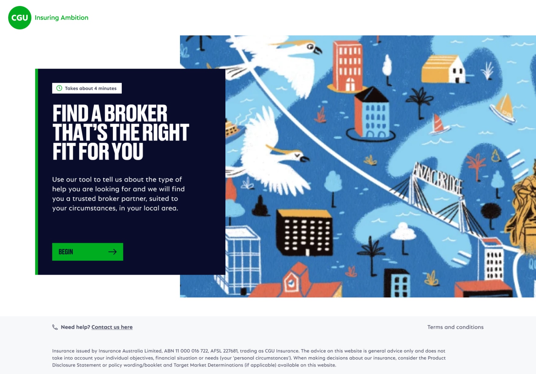 Desktop interface of the digital product