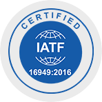 Certified IATF Logo Certified IATF Logo