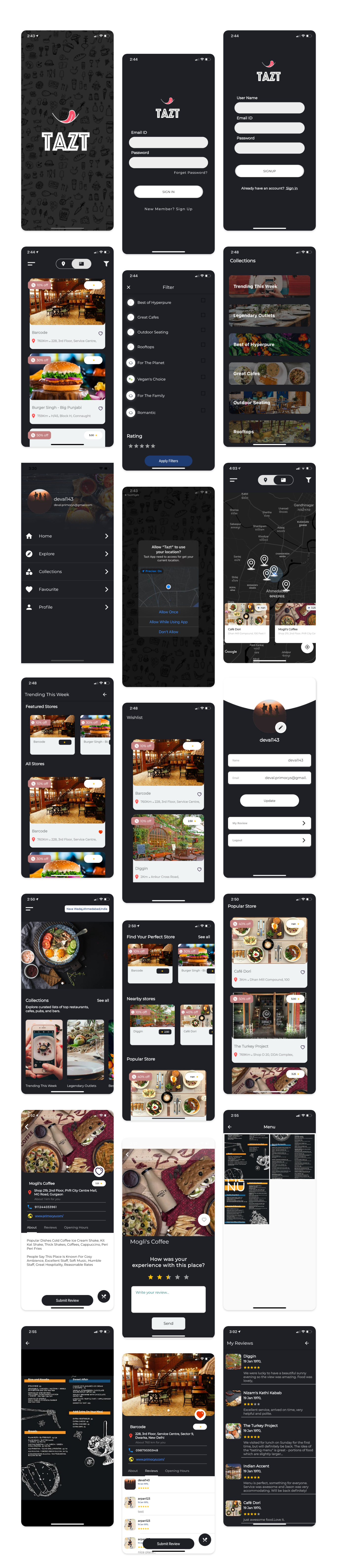 Restaurant Review Flutter App with Admin Panel - 6
