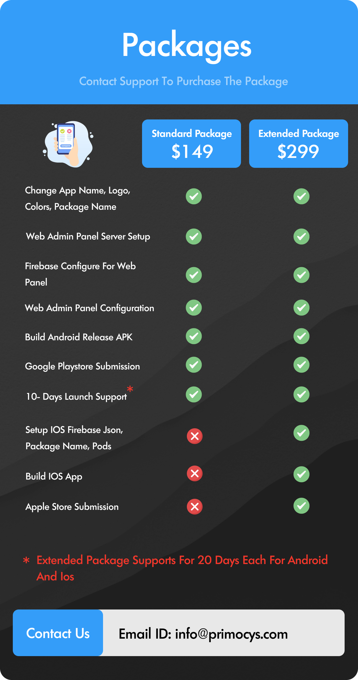 whoxa app installation service