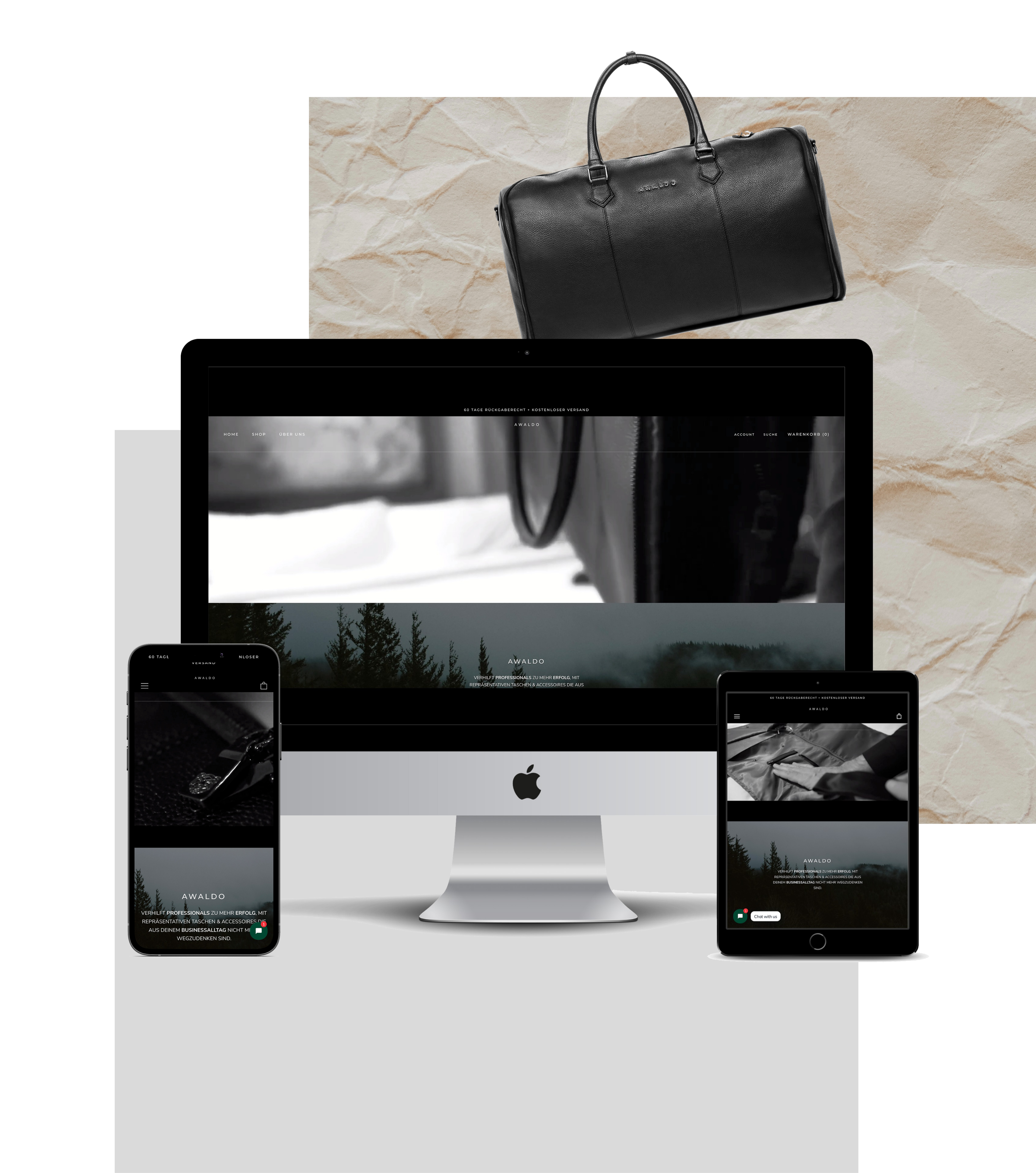 shopify website redesign