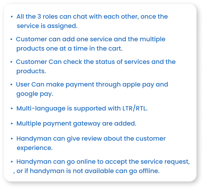 home service booking