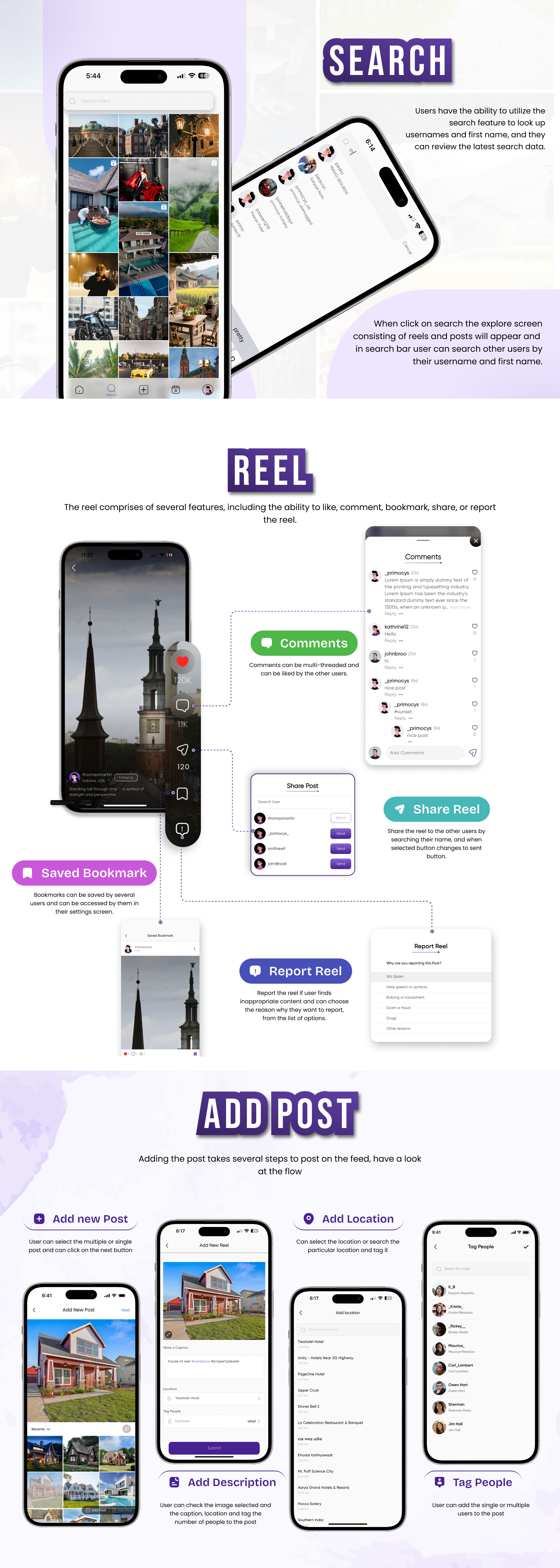 instagram clone mobile app