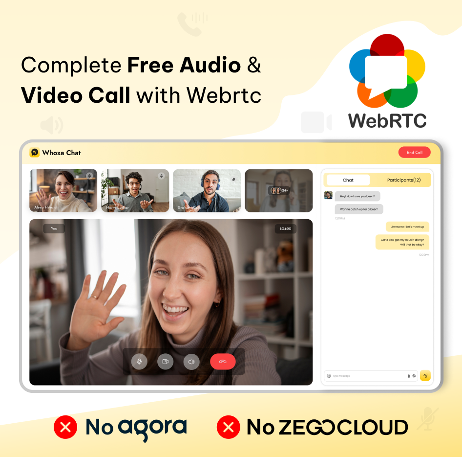 free audio and video call
