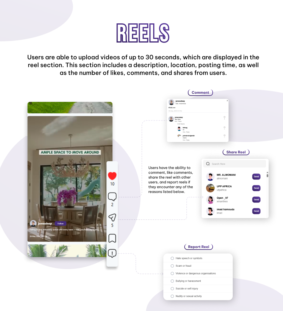 Snapta Web – Instagram Clone Social Network Website with Admin Panel