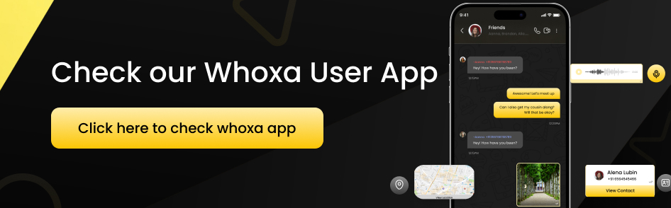 Whoxa Business Chat – WhatsApp Clone App for Business, Chat Application, Chat Messenger App