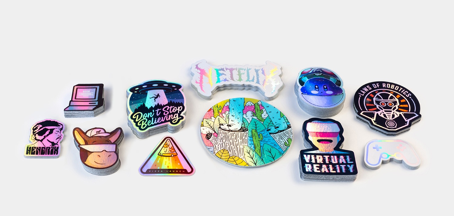 Download Holographic Stickers Free Shipping Sticker Mule