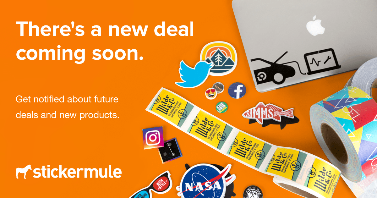 Deals Sticker Mule