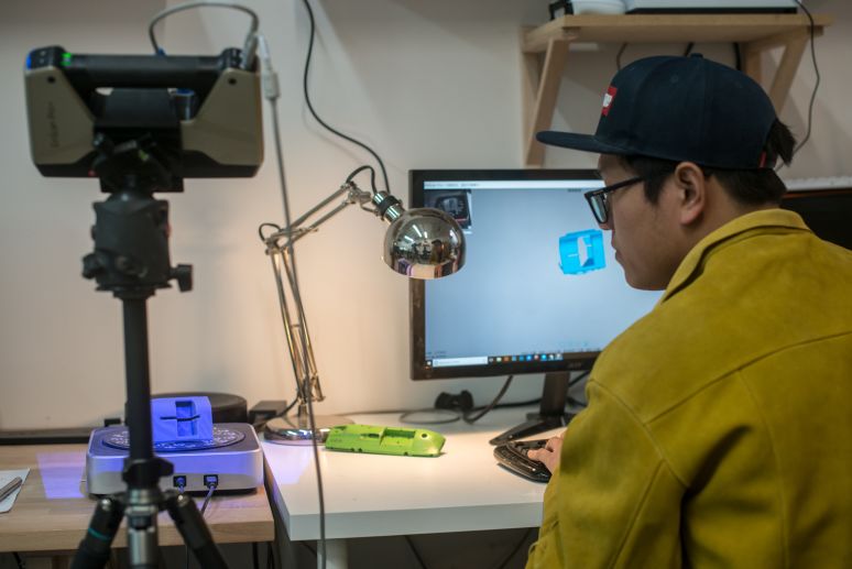 3D Scanning of an ATM Bevel Case