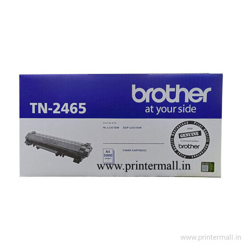 brother TN2465 Toner Life 3000-Pages Models DCP-L2531DW HL-L2351DW