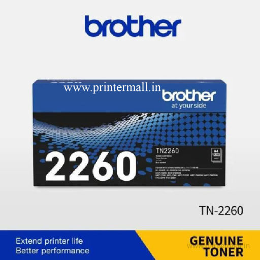 brother TN2260 Toner Life 1200-Pages Models HL-2250DN HL-2240D DCP-7060D DCP-7065DN MFC-7360 MFC-7860DW FAX-2840