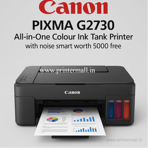 Canon PIXMA MegaTank G2730 Colour All-in-One Printer 2-Years Standard Warranty